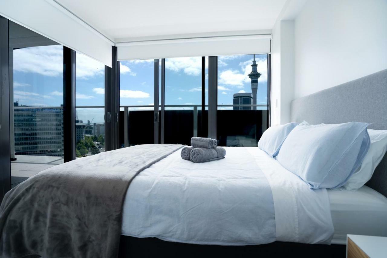 Apartment With Brilliant Views In Auckland Cbd 外观 照片